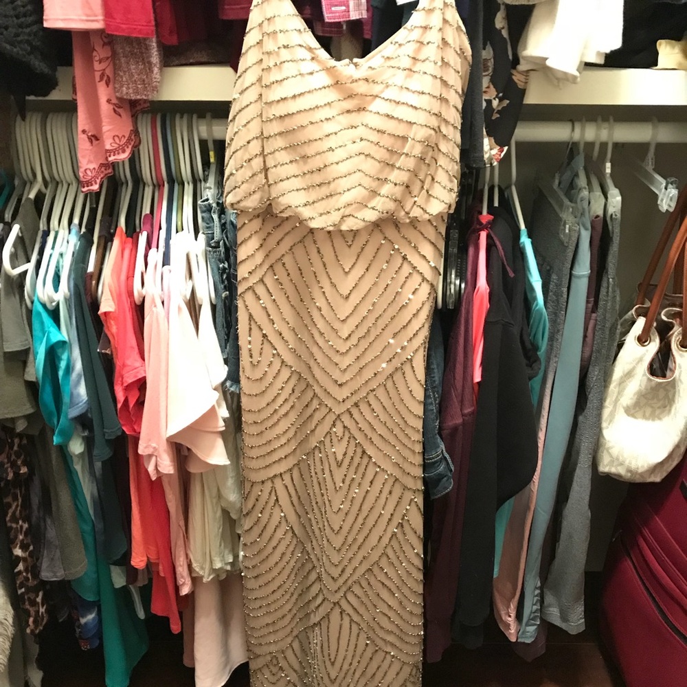 Adrianna Papell bridesmaid dress